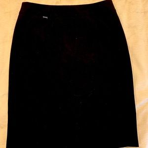 Calvin Klein Black Suit Skirt, Size 6